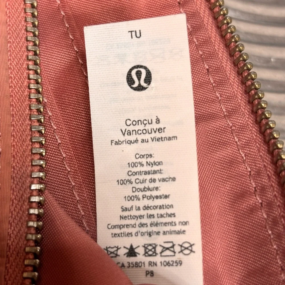 lululemon athletica Pink Wristlet Pouch
